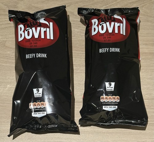 Bovril beefy hot drink cups - hot,