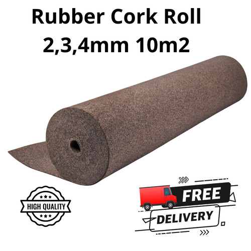Rubber cork roll 3 4 - rubber,