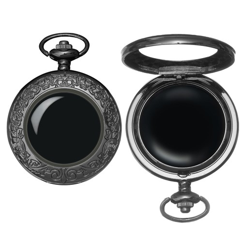 Scrying mirror natural - scrying, black