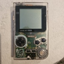 Nintendo Game Boy Pocket (Clear) MGB-001 | Tested & Working | PAL