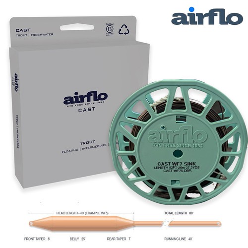 Airflo cast sinking - cast, fly