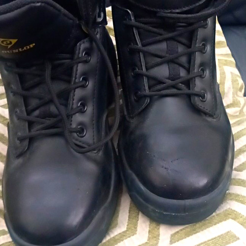 Dunlop black lace safety - dunlop,