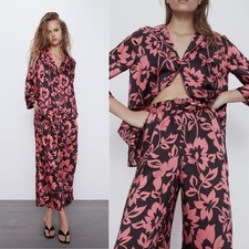 ZARA | Coral Chocolate Brown