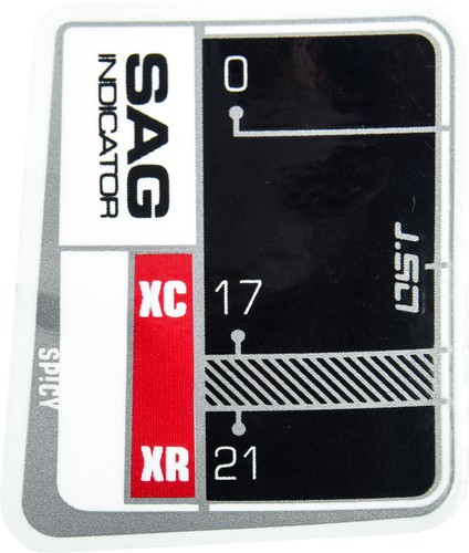 Lapierre sag indicator - indicator, for