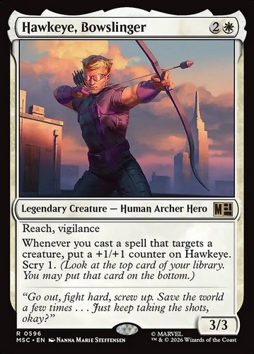 Mtg hawkeye bowslinger - mtg, hawkeye,