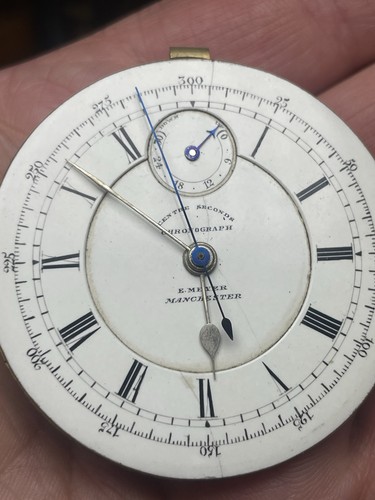 Chronograph down fusee - down,