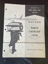 Vintage 1958 Johnson Seahorse