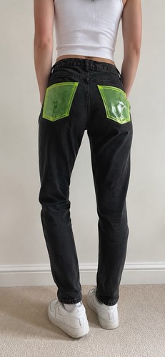 Prettylittlething black neon - prettylittlething,