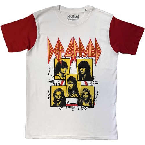 Def leppard raglan shirt - def,