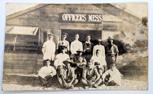 Ww1 officers mess field - mess,