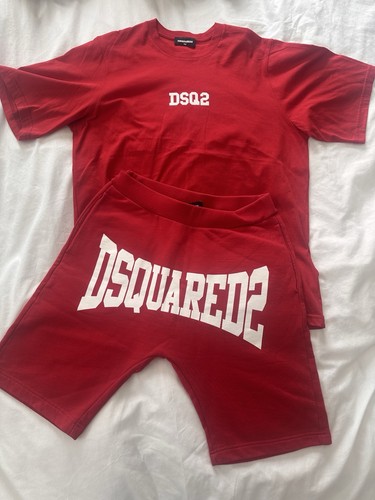 Dsquared2 boys 2pc red - dsquared2,
