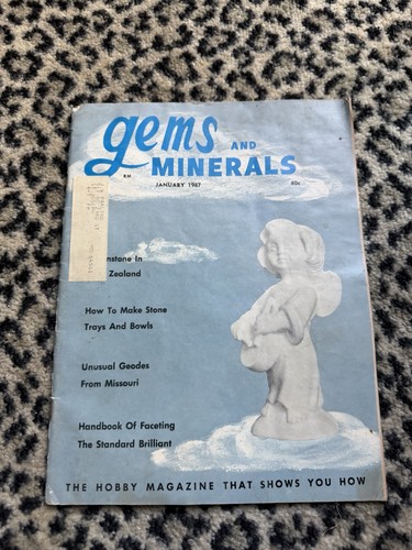 Vtg 1967 gems minerals - gems, &
