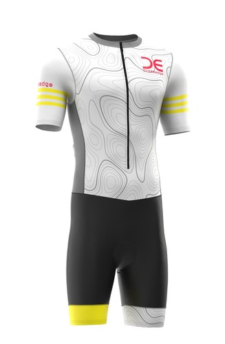 Cycling skinsuit padded - skinsuit,