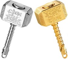 Golden thor hammer fidget - golden,