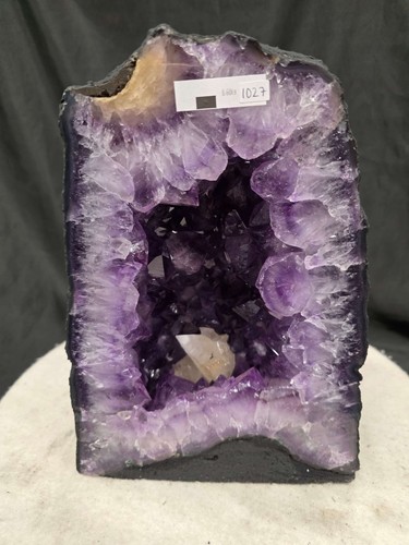 Amethyst crystal geode 1027 - crystal,