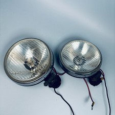VINTAGE RING CLASSIC CAR SPOT LIGHTS HALOGEN HR E15 25 2-8