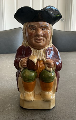 Wood sons toby jug - wood, jug-