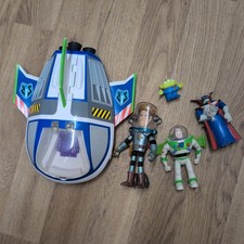 Toy Story Action Figure Bundle Woody Buzz zurg alien space ship Pre-Owned Toys 