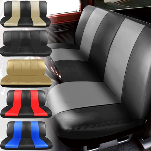 Leather bench seat cover - pu,
