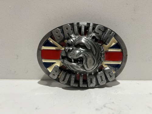 Vintage belt buckle british - belt,