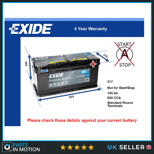 Battery fits porsche cayenne - porsche,