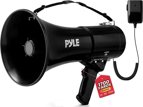 Pyle megaphone speaker with - speaker,
