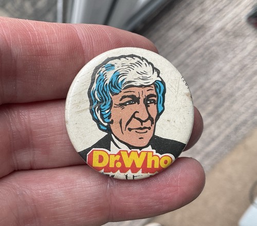 Vintage who tin pin - tin,