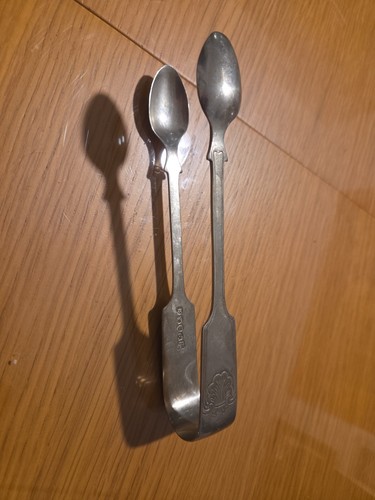 Victorian ice cube tongs - cube,