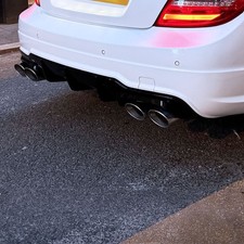 AMG Style Gloss Black Rear