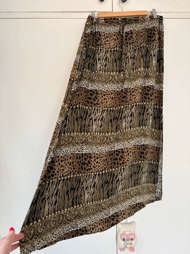 Vintage 90s y2k safari - 90s, skirt