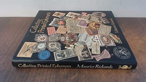 Collecting printed ephemera - printed, by