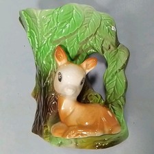 Withersea Eastgate  Hornsea Fauna Deer Bambi Pottery. Jug 4" Tall