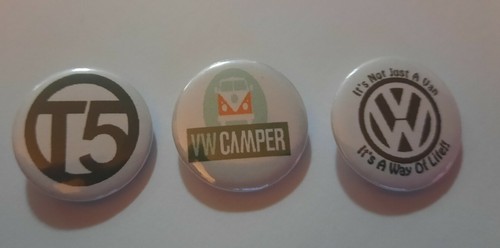 Campervan badge set - t5,