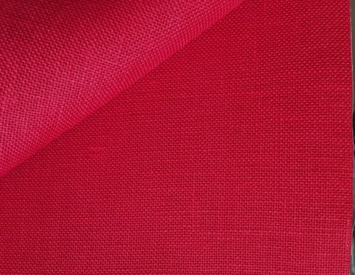 Red cashel linen count - 28,