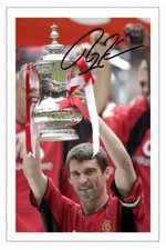 ROY KEANE Signed Autograph