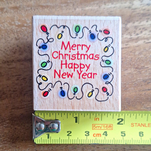 Whispers mounted rubber stamp - mounted,