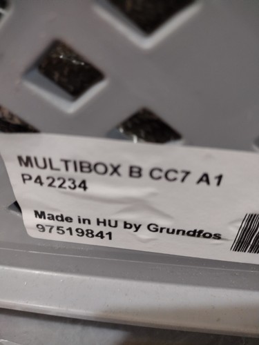 Grundfos multi box bcc7 - grundfos,