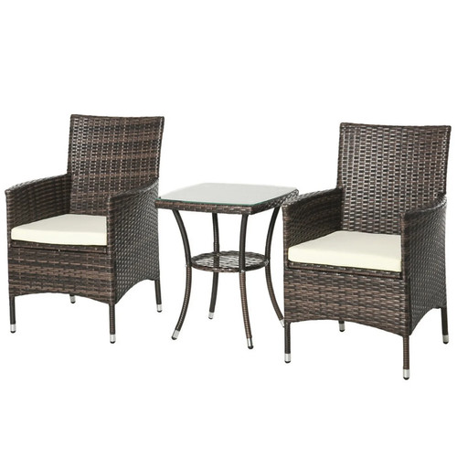 Piece rattan bistro set - rattan,
