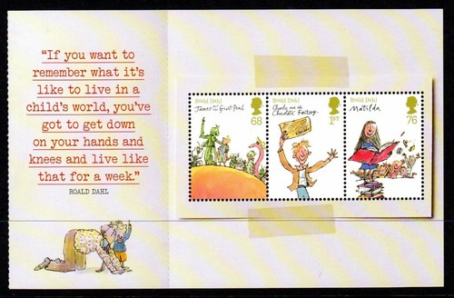 Mnh mint stamps roald - mnh, dahl