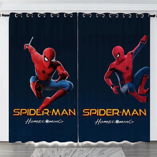 Marvel spiderman curtains - 01,