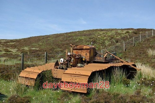 Photo abandoned tracked - ,