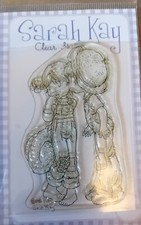 Sarah Kay - Clear Stamp - A Kiss for Chloe - SAKAMSK8B