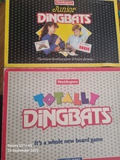 Vintage Dingbats Waddingtons Boardgames (Totally And Junior)