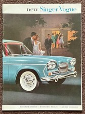 Singer vogue car sales - singer,