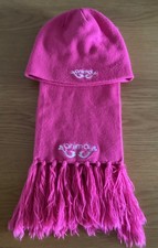 ANIMAL - Pink Hat + Scarf Set