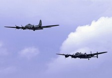 B-17  Sally B & Avro Lancaster canvas prints various sizes free delivery