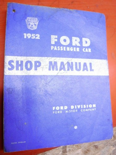 1952 ford passenger car - passenger,