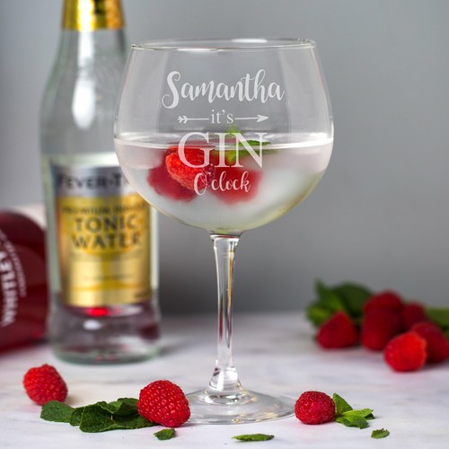 Personalised gin o clock - personalised, it's
