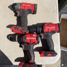 Lot Of 3 CRAFTSMAN 20V