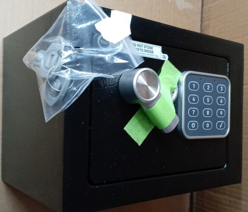 Mini electronic safe black - mini,